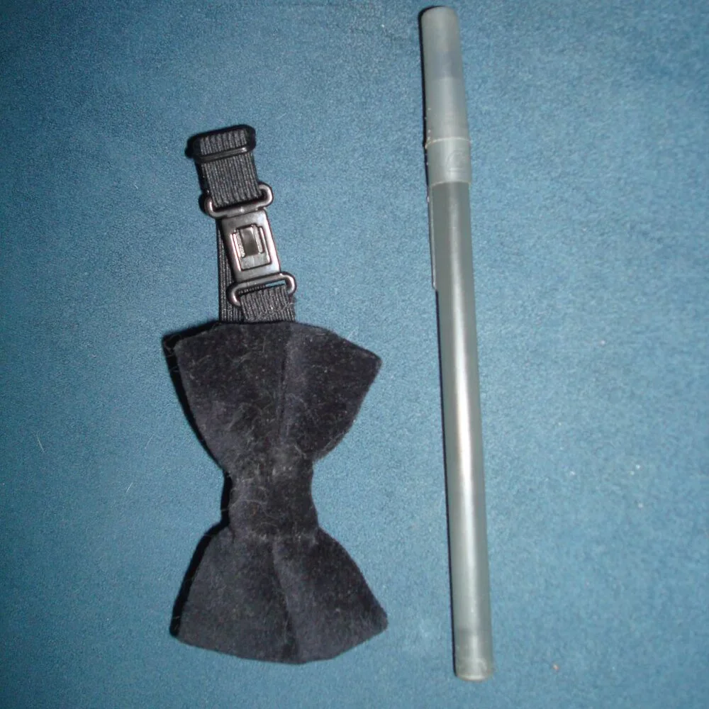 Black Velvet Child Size Bow Tie